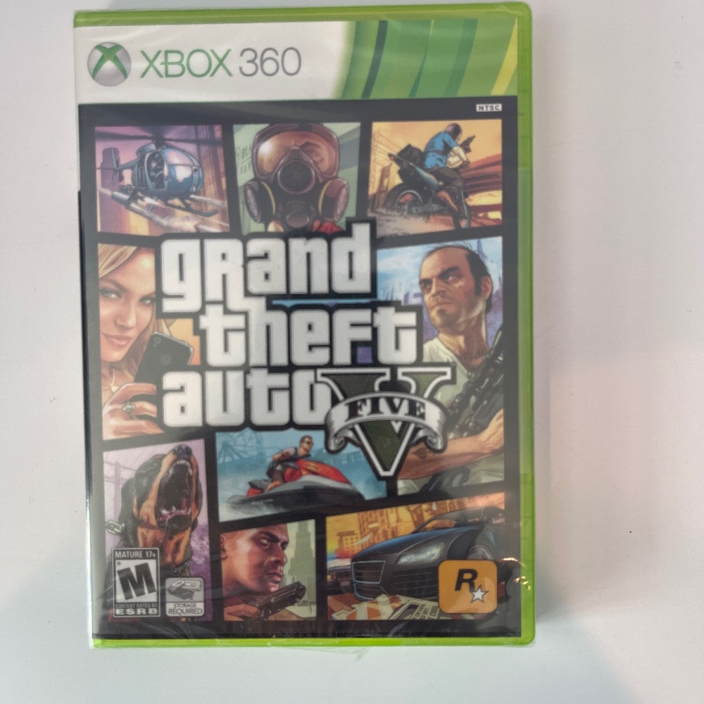 XBOX 360 Grand Theft Auto V - New Still In Original Wrapping